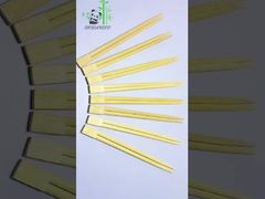 Bastones de bambú desechables Bastones gemelos