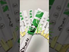 Embalaje personalizado de palillos de bambú ecológicos