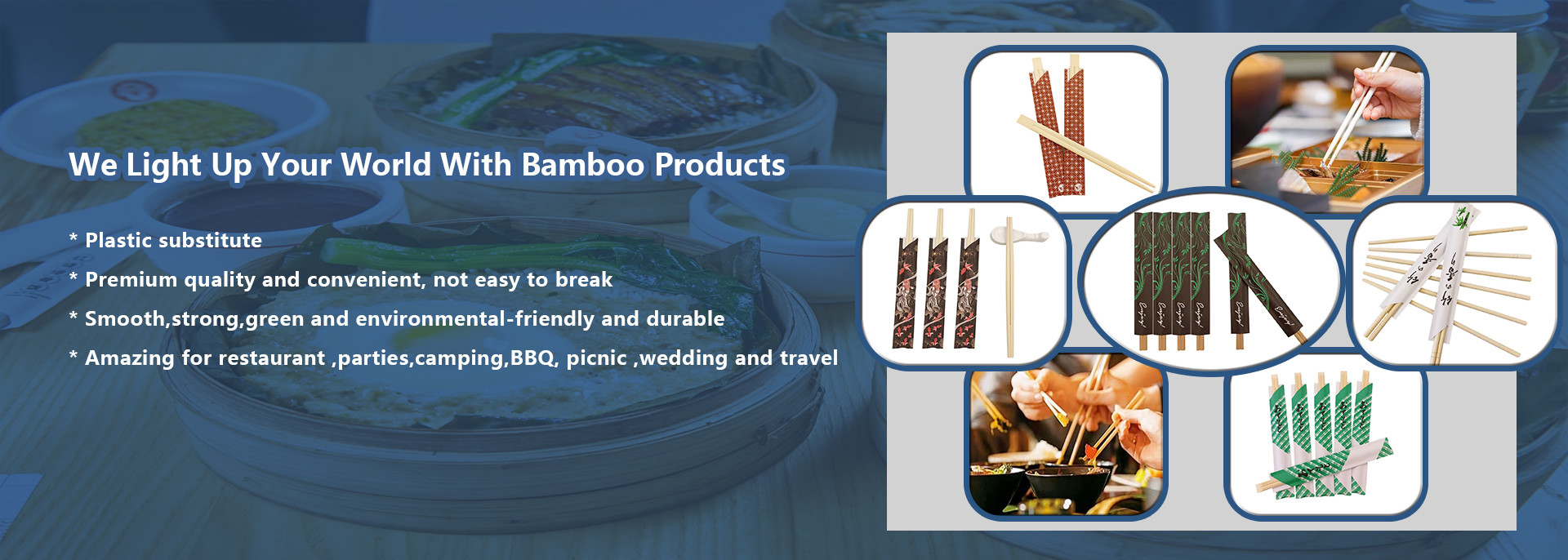 calidad Palillos de bambú disponibles fábrica
