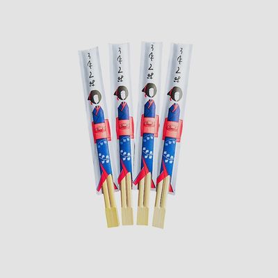Palillos chinos de bambú desechables de estilo personalizado con superficie lisa y pulida para un uso sostenible y ecológico