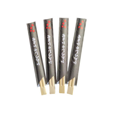 Logotipo personalizado aceptable palillos de bambú desechables finos palillos gemelos económicos y prácticos