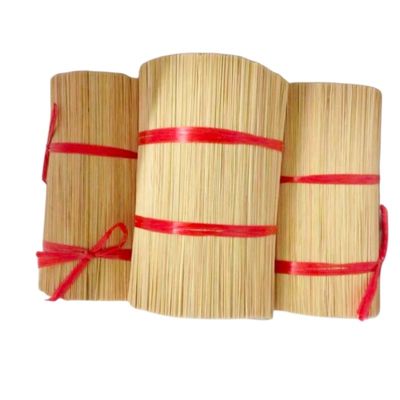 Bastones de incienso de bambú biodegradables no tóxicos Agarbatti Bastón de bambú