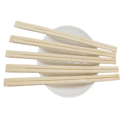 Palillos desechables grabados con logotipo personalizado, palillos de bambú Tensoge ecológicos con fundas de papel