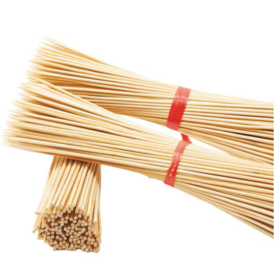 Calidad alimenticia resistente al calor Bastones para barbacoa 12 cm de longitud Bastón de bambú