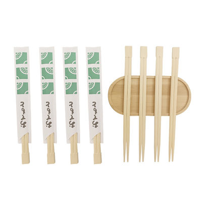 Producción de palillos desechables de bambú natural envasados individualmente personalizados