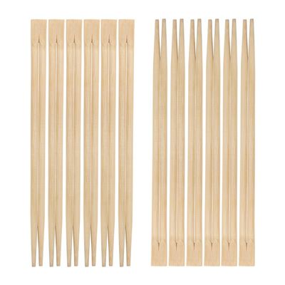 Fabricación de palillos naturales y degradables palillos desechables de bambú para comidas saludables Set de cubiertos de 170 mm