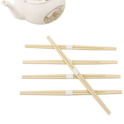 Palillos chinos desechables de bambú en stock Palillos chinos para sushi Palillos chinos japoneses Protección ambiental natural Se pueden personalizar
