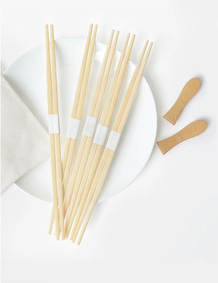 Chopsticks de estilo japonés carbonizados Catering de gama alta sostenible