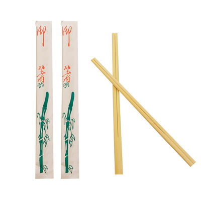 Chopsticks de bambú desechables personalizados Chopsticks redondos de bambú biodegradables