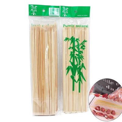 Conviente Long Spikes de bambú Spikes de bambú Bbq fácil de usar Seguridad