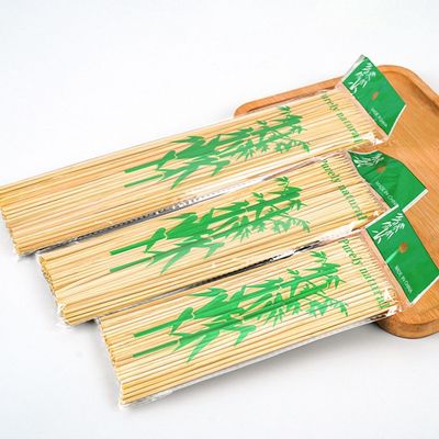 Espiga de bambú desechable compostable versátil de uso resistente al calor