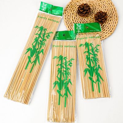 Espiga de bambú desechable compostable versátil de uso resistente al calor