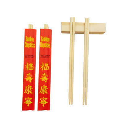 Modern Style Disposable Natural Bamboo Round Chopsticks with OPP Package in Large Quantity