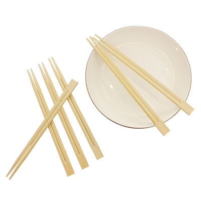 Fiesta de bodas palillos desechables de bambú envasados individualmente Sushi palos de comedor conjunto