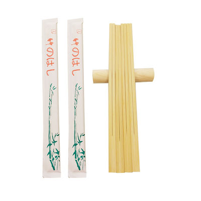 Chopsticks de bambú desechables personalizados Chopsticks redondos de bambú biodegradables