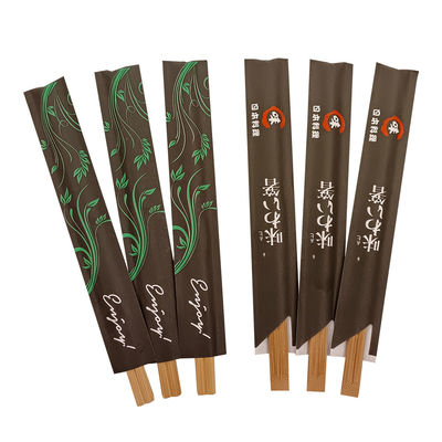Bastones de bambú desechables para sushi Bastones de bambú natural carbonizados