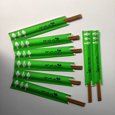 Chopsticks desechables de bambú carbonizados para llevar Chopsticks ecológicos