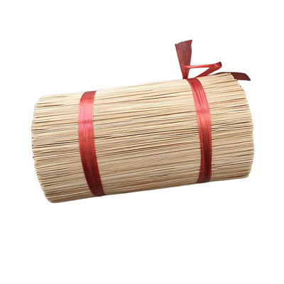 Bastones de bambú de incienso para quemar limpio Bastones de bambú seguros para hacer agarbatti