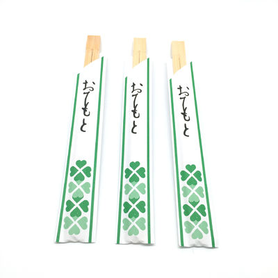 Bastones para comer de bambú desechables ecológicos y personalizados