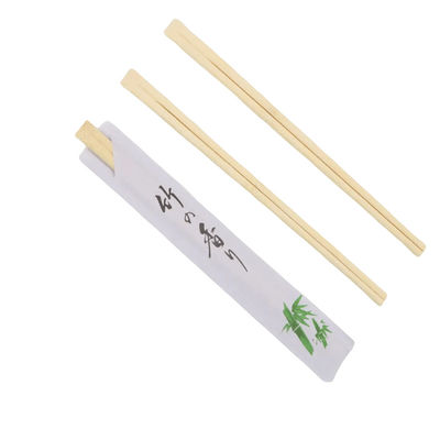 Diseño elegante palillos desechables de bambú Variedad y personalización