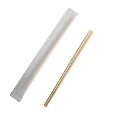 Acampada comida rápida palillos desechables para el hogar restaurante 100% color natural papel personalizado envolvente japonés sushi palillos de bambú