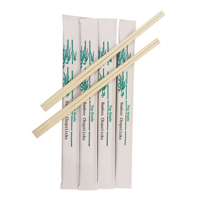 Acampada comida rápida palillos desechables para el hogar restaurante 100% color natural papel personalizado envolvente japonés sushi palillos de bambú
