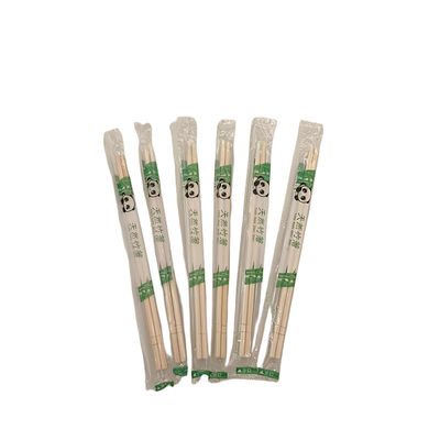 Bastones de bambú natural desechables Papel de envoltura personalizado Ecológico