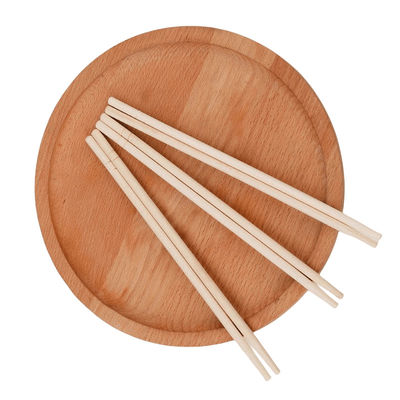 Bastones de bambú redondos desechables con manga para el hogar / restaurante / hotel muestras gratuitas.