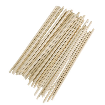 Bastones de bambú desechables 100% naturales, redondos, ecológicos y biodegradables