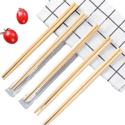 Bastones de bambú redondos desechables con manga para el hogar / restaurante / hotel muestras gratuitas.