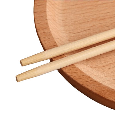 Color natural Embalaje OPP Bambú redondo Bastones desechables personalizados Bastones únicos Ecológicos biodegradables
