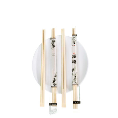 Palillos chinos desechables de bambú para sushi Tensoge fabricados con materia prima de bambú