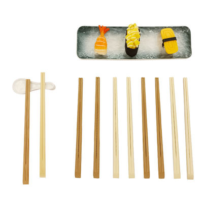 Bastones de sushi japoneses saludables Bastones de bambú desechables