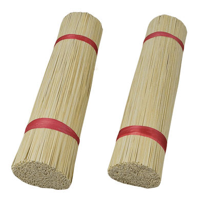 Venta caliente de bastones de bambú puro sólido sin olor para bricolaje Incienso Agarbatti haciendo bastones duraderos de núcleo perfumado Incienso indio bastones de bambú para 8" 9" y 12"