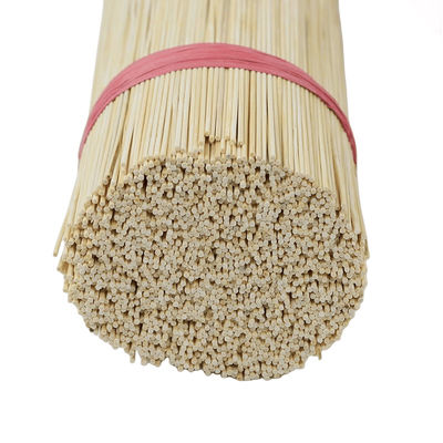 Venta caliente de bastones de bambú puro sólido sin olor para bricolaje Incienso Agarbatti haciendo bastones duraderos de núcleo perfumado Incienso indio bastones de bambú para 8" 9" y 12"
