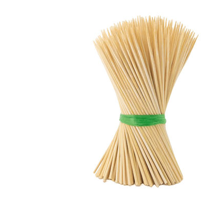 Calidad alimenticia resistente al calor Bastones para barbacoa 12 cm de longitud Bastón de bambú