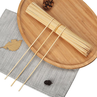 Calidad alimenticia resistente al calor Bastones para barbacoa 12 cm de longitud Bastón de bambú