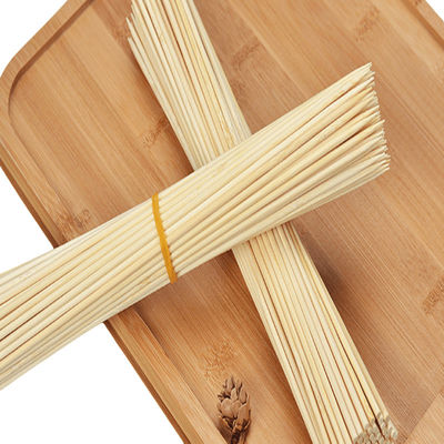 50cm de longitud Espigas de bambú para asar resistente al calor a prueba de humedad