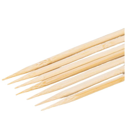 Barbacoa ecológica palos de bambú biodegradables palos de bambú de barbacoa portátil