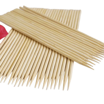 Barbacoa ecológica palos de bambú biodegradables palos de bambú de barbacoa portátil