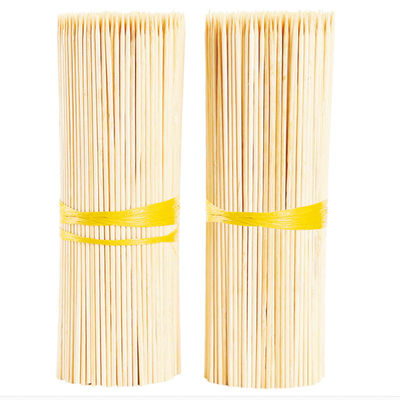 Barbacoa ecológica palos de bambú biodegradables palos de bambú de barbacoa portátil