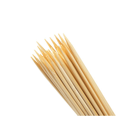 50cm de longitud Espigas de bambú para asar resistente al calor a prueba de humedad