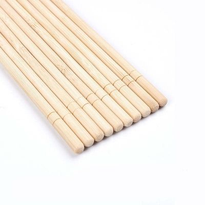 Polished Smooth Insect-resistant Round Bamboo Chopsticks Disposable Eco-friendly Food Grade