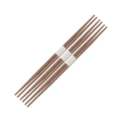 Carbonized Bamboo Wooden Chopsticks Disposable Individually Wrapped Sustainable Natural Custom Logo for Travel