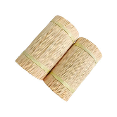Bastones de incienso de bambú para la fabricación de materiales de agarbatti indios