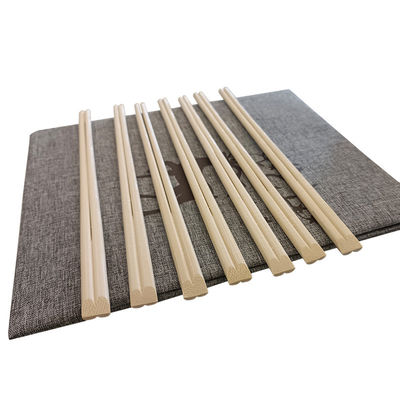 Un estilo moderno de calidad palillos de bambú naturales ecológicos con palillos de papel envueltos individuales naturales