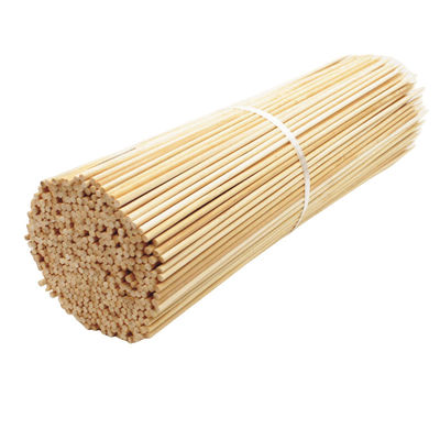 Varillas de incienso de bambú de 1.3 mm de diámetro con logotipo personalizado y varillas de bambú agarbatti biodegradables