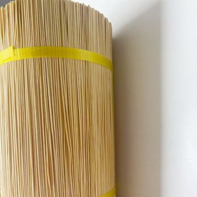 Venta directa de fábrica Palos de incienso de bambú ecológicos de 1,3 mm redondos palos de incienso de agarbatti indios naturales